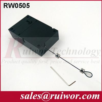 China Retail Stores Display Cell Phone Anti Theft Cable With Adjustable Loop End for sale