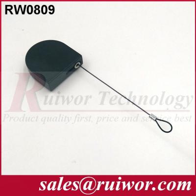 China Burglar Proof Retractable Security Cord , Stainless Steel Retail Display Security Cables  for sale