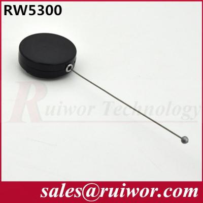 China Cable de acero retractable del hurto anti redondo para la colocación de producto 18,6 gramos por pedazo en venta