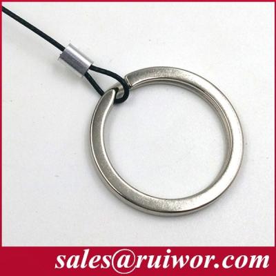 China RW0014 Customizable Demountable Key Ring Cable End  For Anti Theft Recoiler  for sale