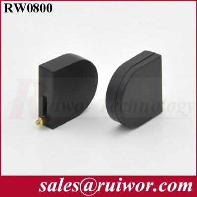 China Carrete retractable de la cuerda de alambre del acero inoxidable, exhibición anti del anillo del hurto del mini tamaño en venta