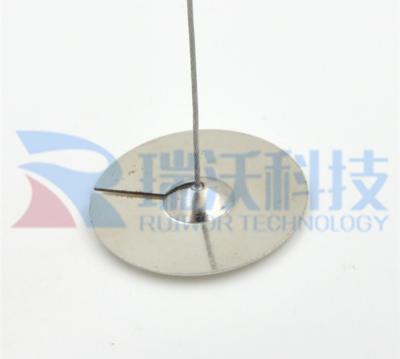 Chine Ruban adhésif de 3M des connecteurs RW0018 de plaque métallique circulaires collants pour le câble Recoiler de sécurité à vendre