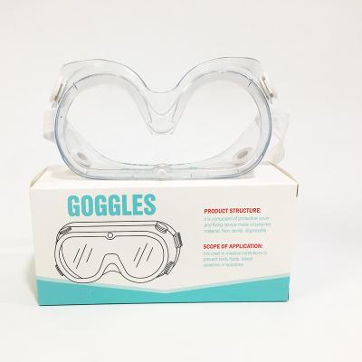 China Pc Surgical Face Shield , Fully Sealed Medical Safety Goggles Customized Logo for sale