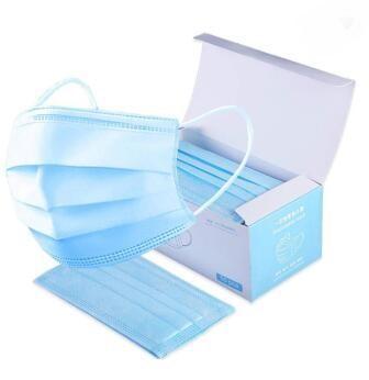 Chine Anti masque médical jetable bactérien type anti matériaux allergiques de 3 plis 17.5*9.5cm à vendre