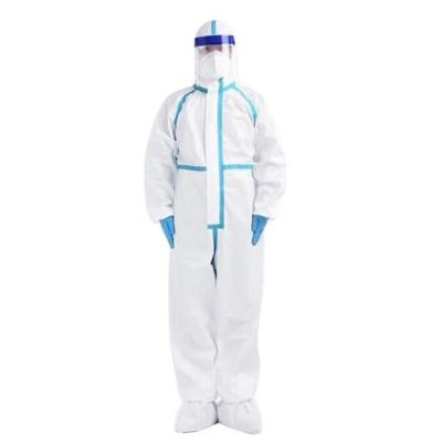 China Comfortable Medical Disposable Protective Suit Breathable Anti - Static for sale