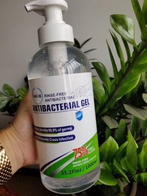 China Handdesinfizierer-Gel Rinse Free Moisturizings 1000ml antiseptisches zu verkaufen