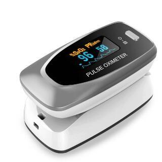 China Blood Testing 250bpm 128*64 Fingertip Pulse Oximeter for sale