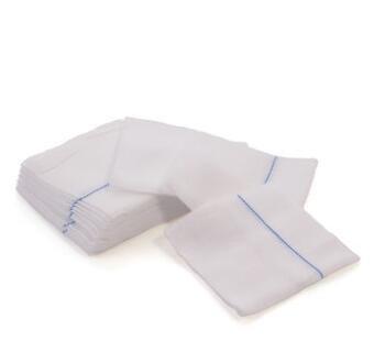 China Natürliche Baumwolle saugfähiger Gauze Sponge Bleached Medical Sterile Gauze Swab zu verkaufen