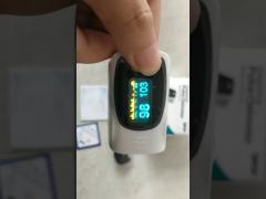 Battery Fingertip Pulse Oximeter Blood Testing OLED Display