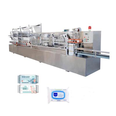 China Hotels Fuyuan Kid Wet Wipes Making Machine And Wet Wipes Packing Wet Wipes Machinery Production Line for sale