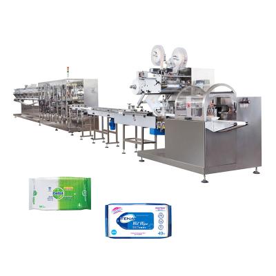 China Hotels Fuyuan Child Wet Wipes Machinery Production Line High Quality Wet Wipes Machine Price for sale