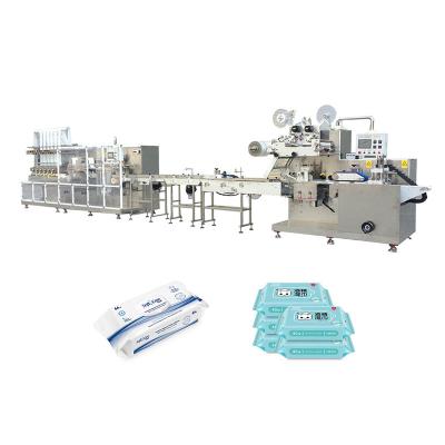 China Hotels Fuyuan Price Processing Machinery Alcohol Cloth Wet Wrap Wet Cloth Cloth Making Machine for sale