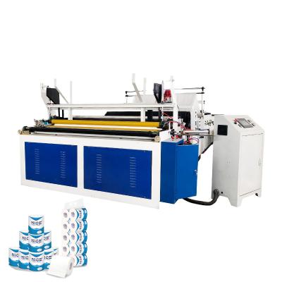 China Factory Wholesale Price Full Automatic Embossing Design Toilet Paper Tissue Paper Roll Making Machine for sale