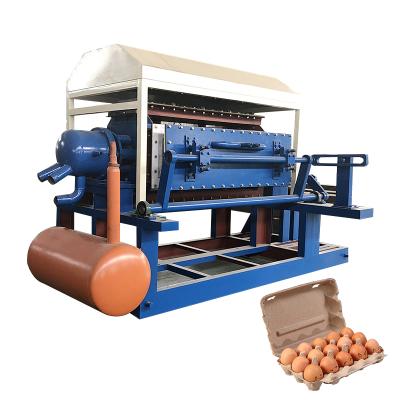 China High Speed ​​Fully Automatic 3000pcs Paper Egg Tray Making Machine With Drying System Small Egg Tray Machine for sale