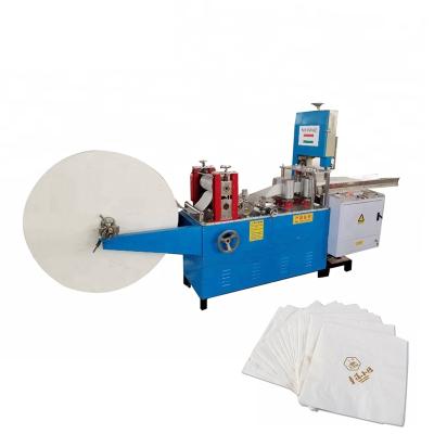 China Paper Industry Small Business High Speed ​​Color Customized Paper Napkin Making Machine for sale