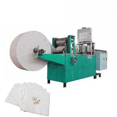 China Factory new products printing napkin making machine napkin tissue paper folding machine price for sale