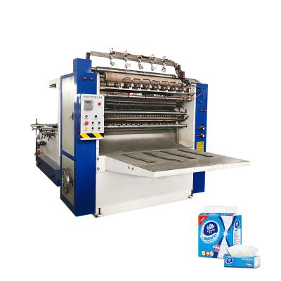 China Factory Fuyuan Automatic Tissue Paper Making Machinery Facial Tissue Folding Machine for sale