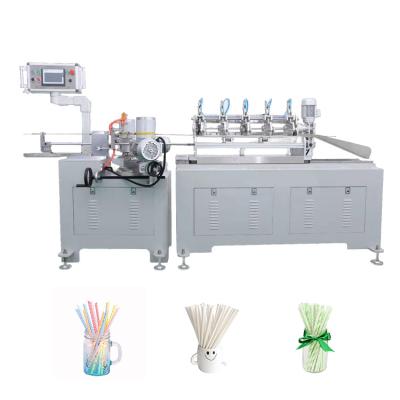 China Automatic High Speed ​​Straw Paper Straws Machine Paper Making Machine 3ply Hotels Drinking Straw Slitting Machine for sale