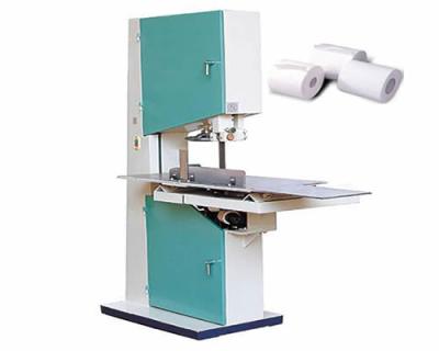 China Simple Factory Processor Manual Operation Toilet Paper Strip Saw Cutting Machine Making Small Rolls for sale