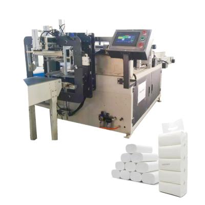 China Toilet Paper Industry Fuyuan Tissue Paper Plastic Bag Sealing Machine Tissue Paper Packaging Machine For Sale for sale