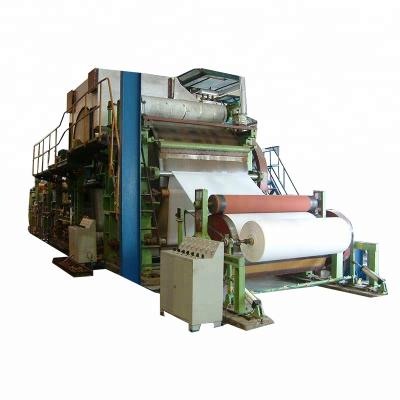 China New paper industry machine for small business toilet paper parent elephant recycled paper roll making machine price for sale