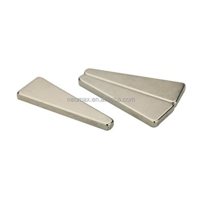 China Moto Magnet High Performance Custom Strong Shape Neodymium Trapezoidal Magnets for sale