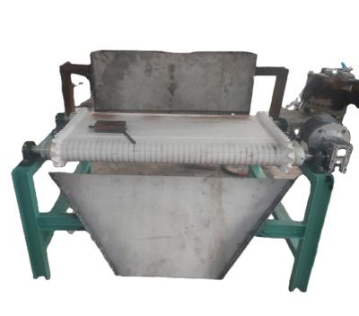 China Self Cleaning 15000 Gauss Permanent Magnetic Roller For Removal Of Iron Particles Rig From Conveyor Belt for sale