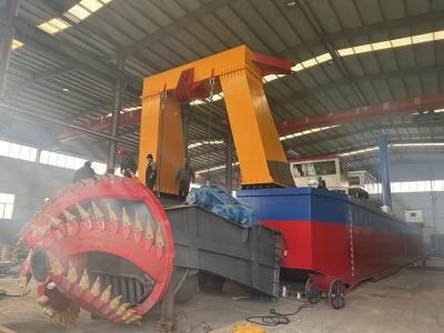 China 48M Spud Length WN650 Sand Dredging Equipment For 14 M Sand Dredging In River YSCSD650 for sale