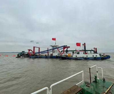 China 18inch Model Sand Dredging Machine For Dredging Needs In Various Industries Suction Dredger Ship for sale