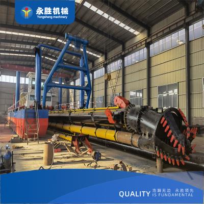 China Model 16 Inch Cambodia Hydraulic Cutter Suction Dredger Can Dig Canals Up To 15 M Deep for sale