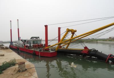 Cina 200mm Pipe Small Cutter Suction Dredger 80Cbm/h Con 205KW Cummins Motore Diesel in vendita