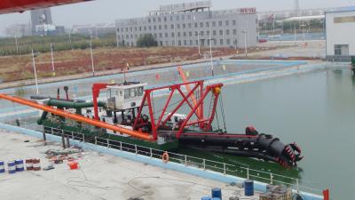 China Solid Sand Dredging Capacity 900-1050 CBM/H Sand Mining Dredge For Sand And Mud Dredging for sale