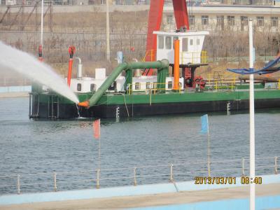 China 6 inch small river channel sand pumping gold selection jet suction dredger with low price en venta