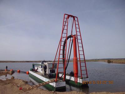 中国 The main engine power of the 10 inch model Jet suction dredger is 380kw 販売のため