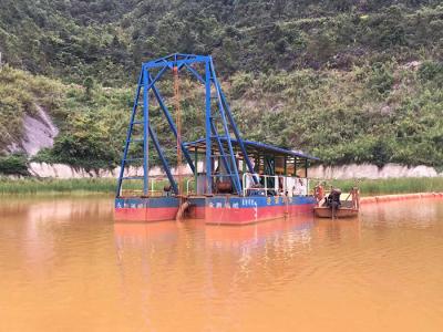 China The 14inch model jet suction dredger is designed to dig to a depth of ten meters for sale