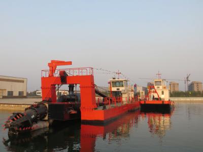 China High Performance 20 inch 700 cbm/h Solid Sand Suction Hydraulic Cutter Suction Dredger with Spud Carriage for Dredging en venta