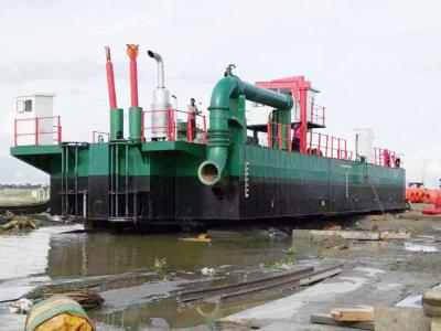 China Advanced Custom Building20 inch Cutterhead Suction Sand Dredging Vessel with GPS and VHF Radio Communication System zu verkaufen