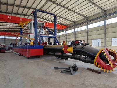 中国 Sand Dredger for Riverbed Mining with 1500m sup3 Water Flow Rate and 12-inch Conveying Capacity 販売のため