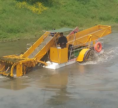 China 8 Cubic Capacity of Eco Harvester is Used for Harvesting Aquatic Plants in Rivers zu verkaufen