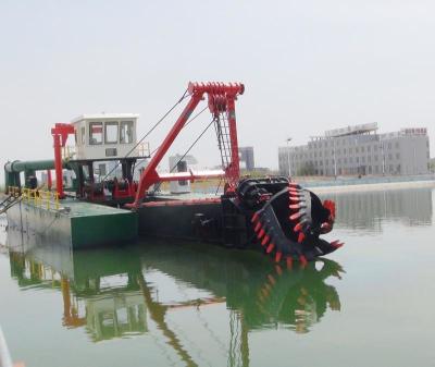 Cina 6 inch to 26 inch Cutter Suction Hydraulic Dredger Equipment Custom building with Spud Carriage and Anchoring Booms in vendita