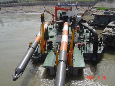 China 700mm Small River Small sand dredger for sand dredging from river or sea Sand Dredging Project Yongsheng Dredger for sale