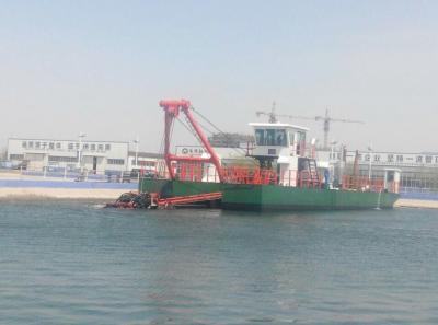 China 700mm Efficient Sand Dredger Machinery  / Sand Dredger With Anchor Booms And Spud Carriage en venta