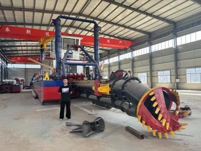 China Customizable 16 inch Cutter Suction High Sludge Dredging Vessel Sand Dredging Vessel from River or Sea High Performance for sale