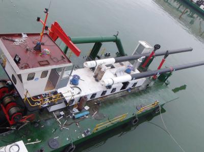 China Dredger de sucção de cortador hidráulico com WN500 Dredging de areia Dredging de bomba de areia e lodo de dragagem do porto Mar e rio à venda