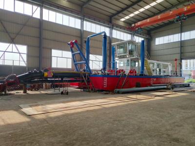 China 26 inch Sand Pump Dredger WN500 en Maximale Dredging Diepte 14 Meter voor Cutter zuigdredging Te koop