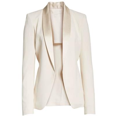 China OEM Breathable Slim Fit Blazer For Women Ladies Office Suits Casual Double Breasted Suit Hot Sale Fashion Woman Blazer Jacket for sale