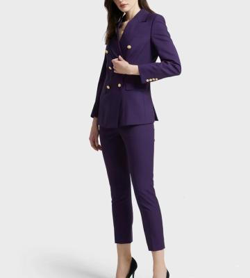 China Custom Made Drop Ship Quality Anti-wrinkle OEM Slim Fit Women Suits And Tuxedo Blazers Ladies Woman Blazer Jacket Suite For Ladies Women for sale