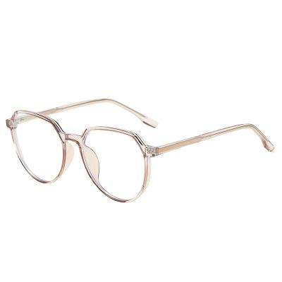 China Latest Glass Light Frames Blue Light Blocking Glass Eye Optical Glasses For Kids And Adults for sale