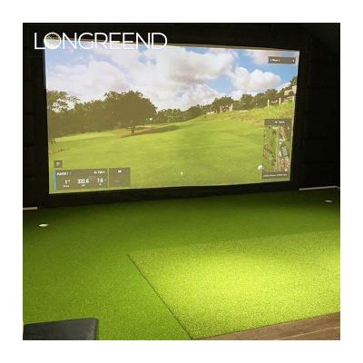 China LONGREEND Infrared Golf Simulator Desk Use Indoor Golf Equipment Customized Size for sale