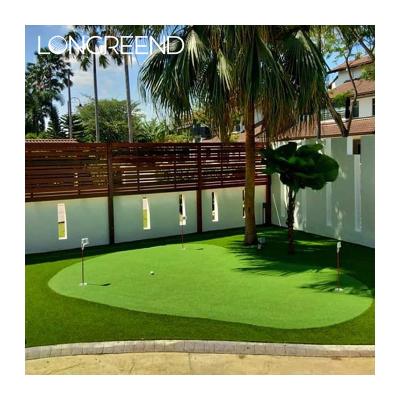 China LONGREEND China Manufacturer 16mm And 40mm Golf Putter Green Lawn Artificial Grass Customized Size for sale